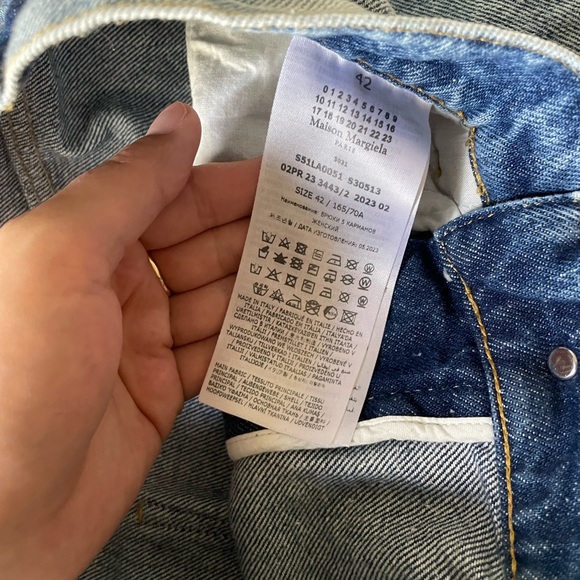 MAISON margiela cut out Jeans - Picture 6 of 12